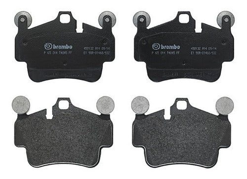 BRE-P65014 - BALATAS <BR> PORSCHE BOXSTER 2012-2011 <BR> CAYMAN 2012-2009 <BR> BALATA DELANTERO/TRASERO