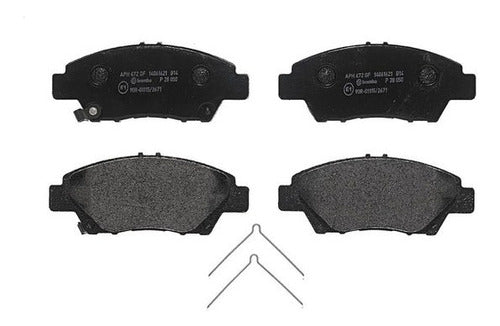 BRE-P28050 - BALATAS HONDA CITY 2020-2014 CR-Z 2015-2013 FIT 2020-2009 BALATA DELANTERO