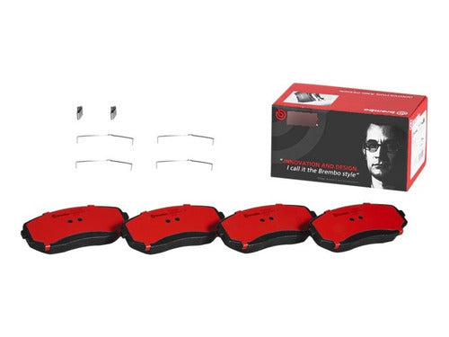 BRE-P54059N - BALATAS - FORD EDGE 2014-2007 - LINCOLN MKX 2007 - MKX 2015 - MAZDA CX-5 2021-2019 - CX-7 2012-2007 - CX-9 2021-2007 - BALATA DELANTERO