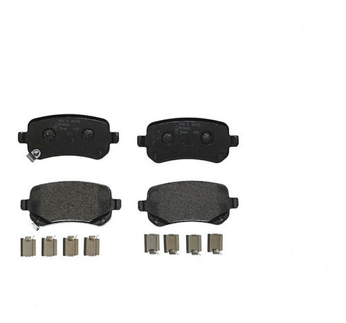 BRE-P11021 - BALATAS <BR> CHRYSLER TOWN & COUNTRY 2012-2008 <BR> DODGE JOURNEY 2012-2009 <BR> VOLKSWAGEN ROUTAN 2012-2009 <BR> BALATA TRASERO