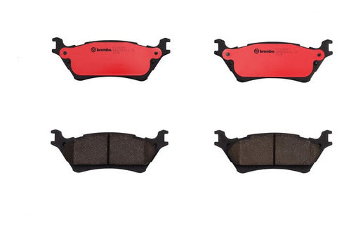 BRE-P24168N - BALATAS <BR> FORD F-150 2020-2012 <BR> LOBO 2020-2012 <BR> BALATA TRASERO
