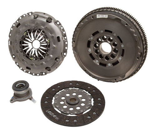 LK-600012300 - KIT DE CLUTCH <BR> KIT CON VOLANTE BIMASA <BR> DIAMETRO DISCO 9 3/8 IN 239 MM ESTRIADO 23 <BR> FORD FOCUS ST L5 2.5L DOHC 07-10