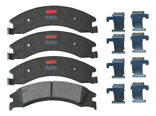GMD1329 - BALATAS <BR> SEMIMETALICA GRC ULTRA TRASERA <BR> FORD E-150 08-21 <BR> ECONOLINE PASAJE 08-21