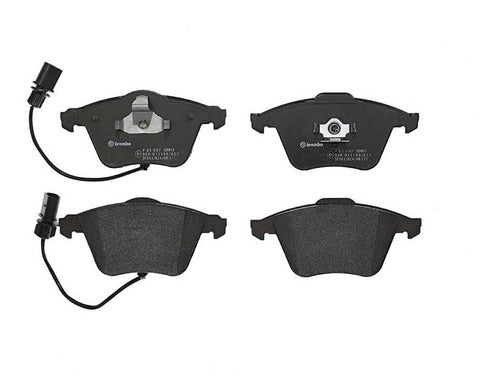 BRE-P85097 - BALATAS <BR> AUDI A4 2004-2002 <BR> S4 2009-2004 <BR> BALATA DELANTERO