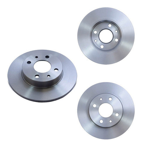 FR-07003 - DISCO Y ROTOR DE FRENOS DISCO SOLIDO TRASERO 4 BARRENOS FIAT 500 12-18