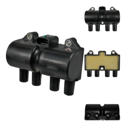 BO-GM07 - BOBINA BOBINA CHEVY C2 1.6L 04-08 CORSA 1.8L 02-04 AVEO 1.6L 08-09 MERIVA 1.8L 03-04