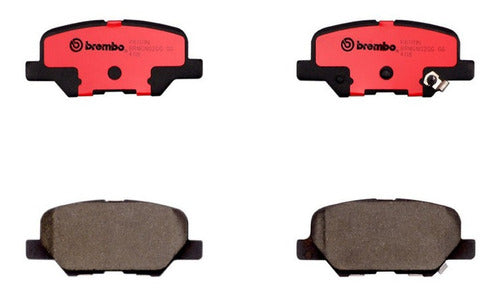 BRE-P61111N - BALATAS <BR> MAZDA 3 2018-2014 <BR> 6 2015-2014 <BR> MITSUBISHI ASX 2015-2013 <BR> OUTLANDER 2020-2013 <BR> BALATA TRASERO