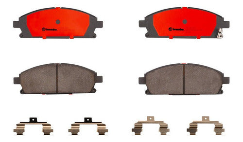 BRE-P56040N - BALATAS <BR> ACURA MDX 2006-2003 <BR> NISSAN PATHFINDER 2004-1996 <BR> X-TRAIL 2007-2002 <BR> BALATA DELANTERO