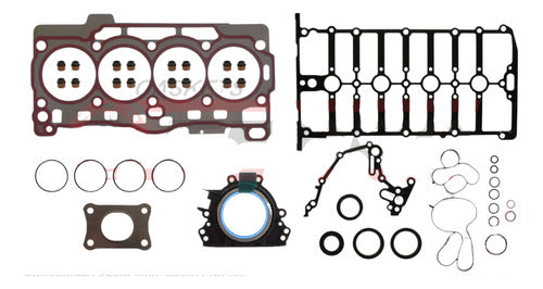 FSX-8640060 - JUEGO DE EMPAQUES - SEAT - WV - 16V - DOHC - ARONA 18/20 - IBIZA 17/20 - TOLEDO 15/19 - CADDY 15/20 - SAVEIRO 16/17 - VIRTUS 2020 - CWVA - CWSA. JUNTA DE CABEZA MLS.