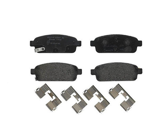BRE-P59080 - BALATAS <BR> BUICK ENCORE 2017-2013 <BR> CHEVROLET CRUZE 2016-2010 <BR> SONIC 2016-2013 <BR> TRAX 2017-2013 <BR> BALATA TRASERO