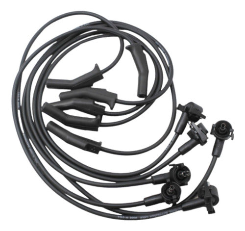 C-EF42G - CABLE DE BUJIA <BR> EPDM KEVLAR DIAMETRO 8 MM (CAJA TAPA NEGRA) <BR> PICK UP F-150 E-150 ECONOLINE V6 4.2L 256 97-00 EPDM