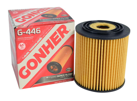 GH-G-446 - FILTRO DE ACEITE PARA AUDI A3 QUATTRO BASE V6 3.2L 2004-2005