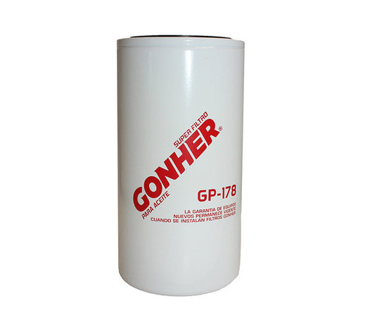 GH-GP-178 - FILTRO DE ACEITE PARA DODGE RAM 2500 BASE L6 5.9L TURBO DIÉSEL 1994-2002