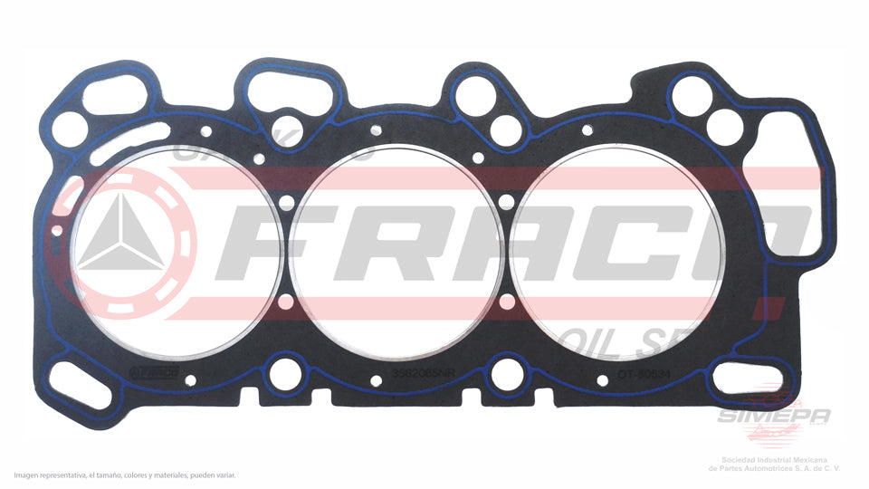 HGX-3562065-NR - EMPAQUE DE CABEZA PARA ACURA RDX V6 3.5 L. 24 V. SOHC J35Z2 2013-2017
