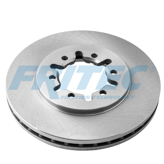 FR-20018 PAR DISCOS DE FRENO DELANTEROS NISSAN NP300 BASE 4 CIL 2.4L 2010-2014