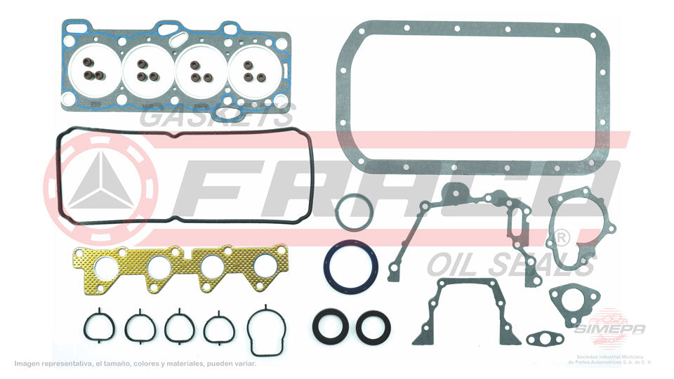 FSX-3640015 - JUEGO DE EMPAQUES PARA HYUNDAI I10 L4 1.1 L 12 V. SOHC G4HG 2008-2010