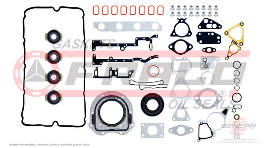 FSX-2640057WHG - JUEGO DE EMPAQUES PARA FORD TRANSIT L4 2.2 L DIESEL 16 V. TDI DIESEL 2007-2013