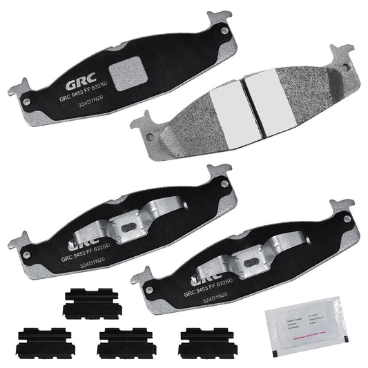 GPRD632SD - BALATAS SEMIMETALICAS DELANTERAS PARA FORD BRONCO 1994-1996