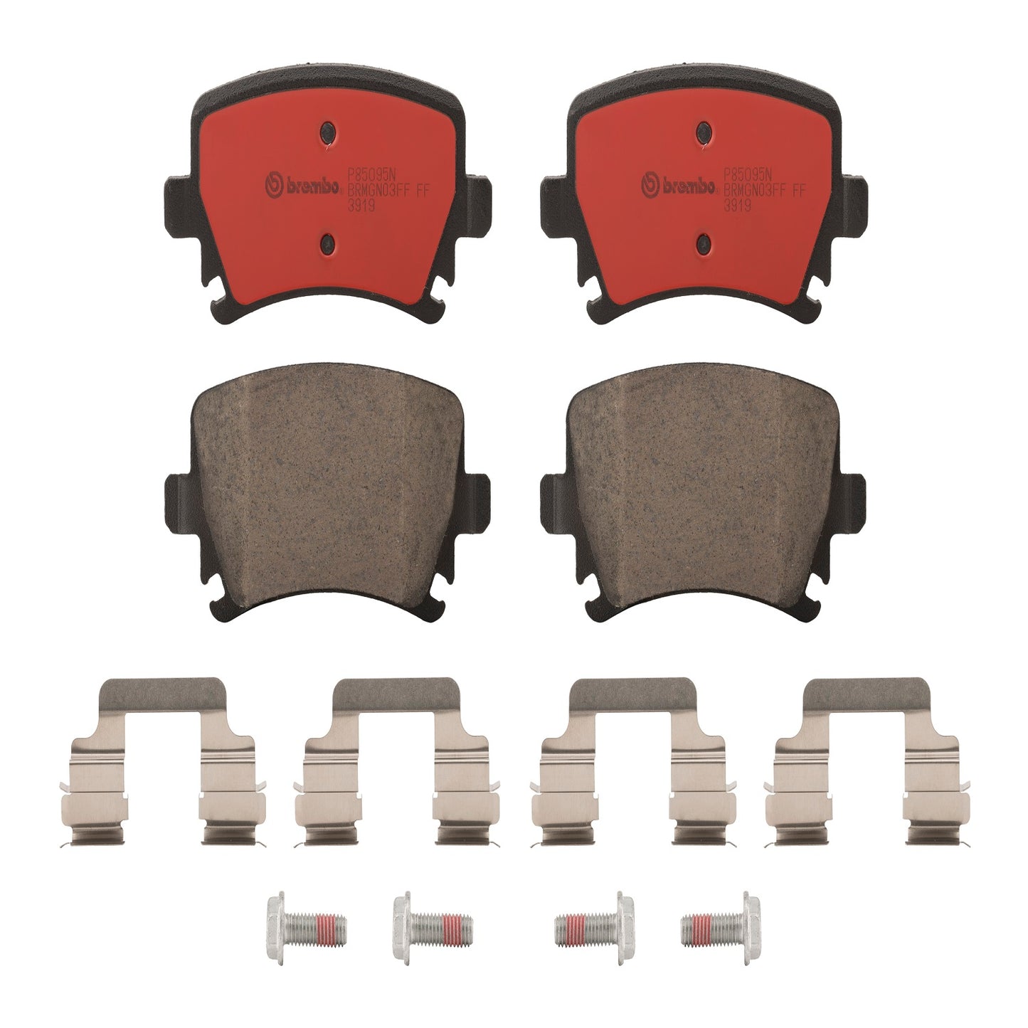 BRE-P85095N - BALATAS TRASERAS PARA AUDI A4 BASE 2006-2008