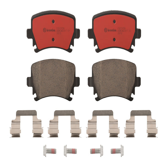 BRE-P85095N - BALATAS TRASERAS PARA AUDI A4 BASE 2006-2008