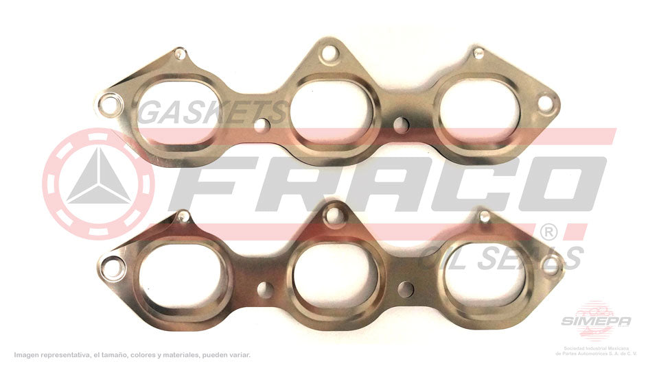 MEX-3562030 - EMPAQUE MULTIPLE DE ESCAPE PARA ACURA CL V6 3.0 L 24 V. SOHC J30A1 1997-1999