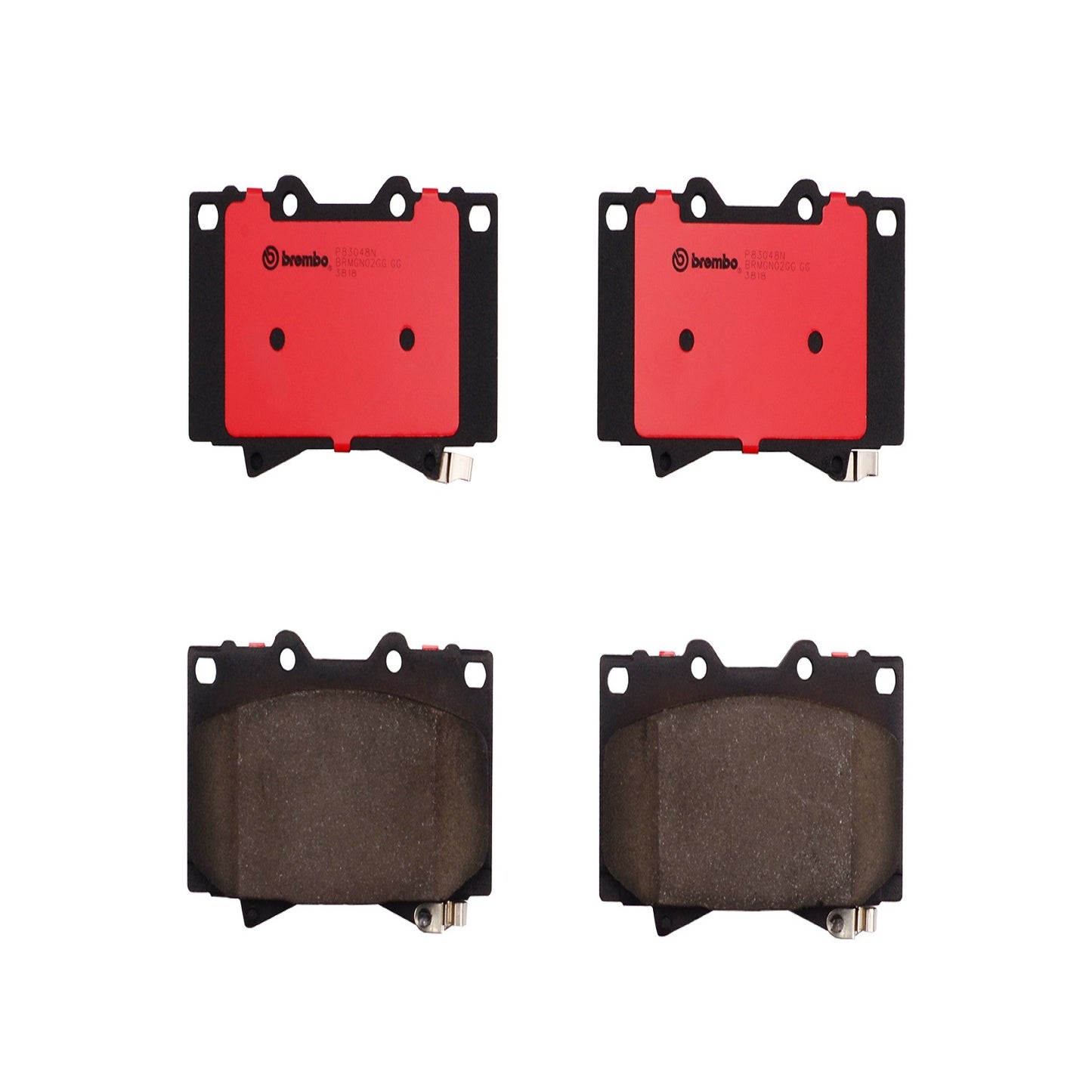BRE-P83048N - BALATAS DELANTERAS PARA TOYOTA LAND CRUISER BASE 2004-2007