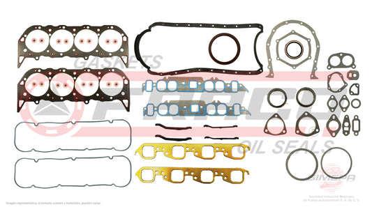 FSX-3082253 - JUEGO DE EMPAQUES PARA CHEVROLET C1500 V8 7.4 L 16 V. OHV 1991-1993