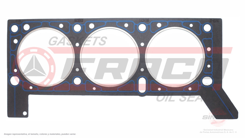 HGX-1162043-NR - EMPAQUE DE CABEZA PARA CHRYSLER GRAND VOYAGER V6 3.8 L 12 V. OHV 2001-2002