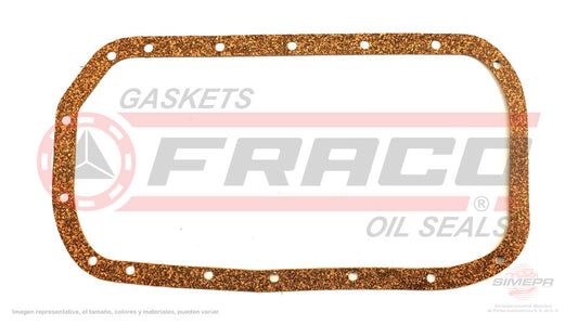 OSX-5540190 - EMPAQUE DE CARTER PARA DODGE COLT L4 1.4 L 8 V. SOHC 1979-1984