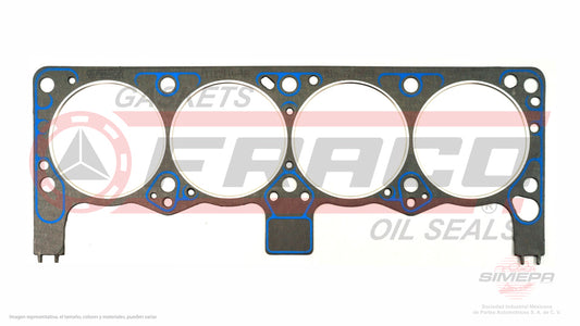 HGX-1182110-NR - EMPAQUE DE CABEZA PARA CHRYSLER CORDOBA V8 5.9 L 16 V. 360 CID 1975-1980