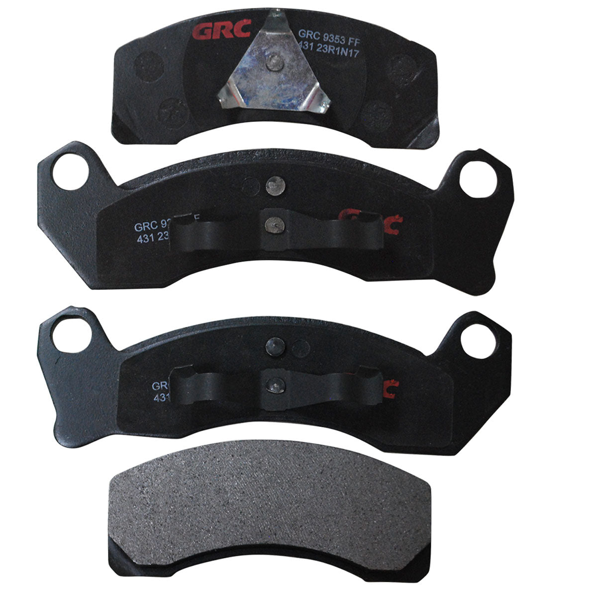 GMD431 - BALATAS SEMIMETALICAS DELANTERAS PARA FORD MUSTANG 5.0L 1987-1993
