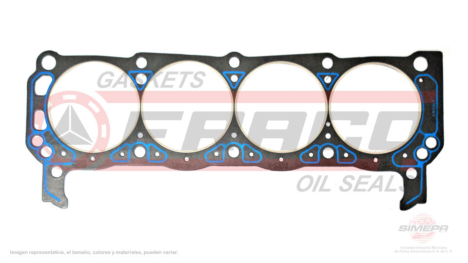 HGX-2682081-NR - EMPAQUE DE CABEZA PARA FORD BRONCO V8 5.0 L 16 V. OHV 1986-1996