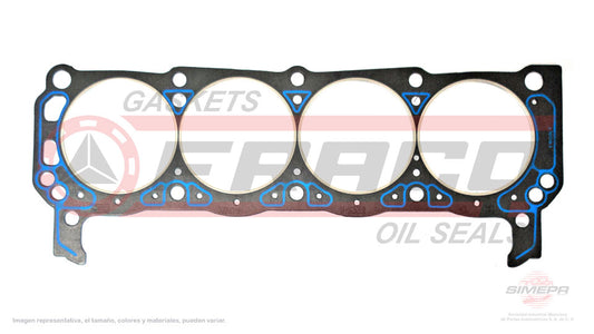 HGX-2682081-NR - EMPAQUE DE CABEZA PARA FORD BRONCO V8 5.0 L 16 V. OHV 1986-1996