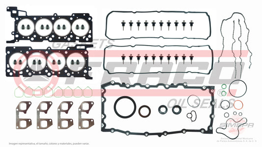 FSX-2682183NR - JUEGO DE EMPAQUES PARA FORD F-150 6.2 L SOHC V8 16 V. SOHC ROMEO RAPTOR 2011-2013