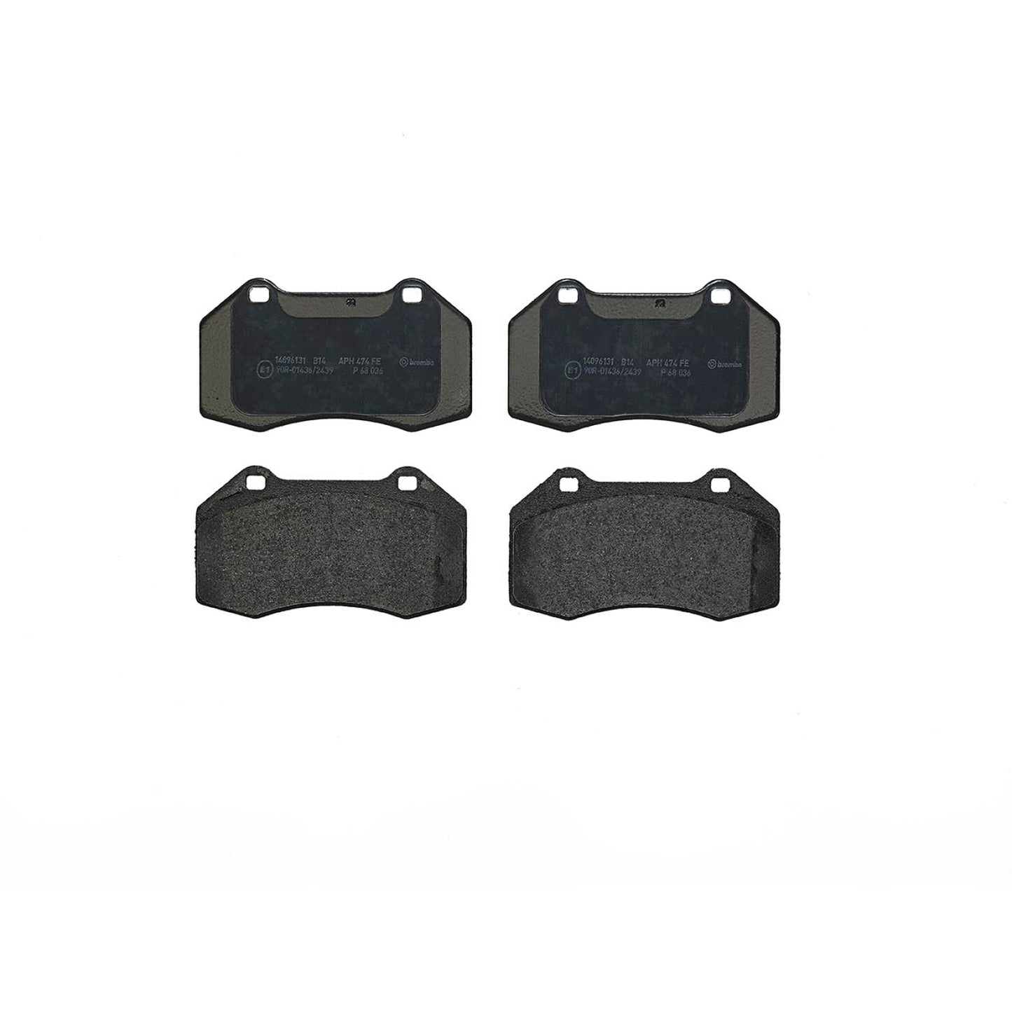 BRE-P68036 - BALATAS DELANTERAS PARA RENAULT MEGANE COUPE CABRIOLET DYNAMIC TURBO 2009-2009