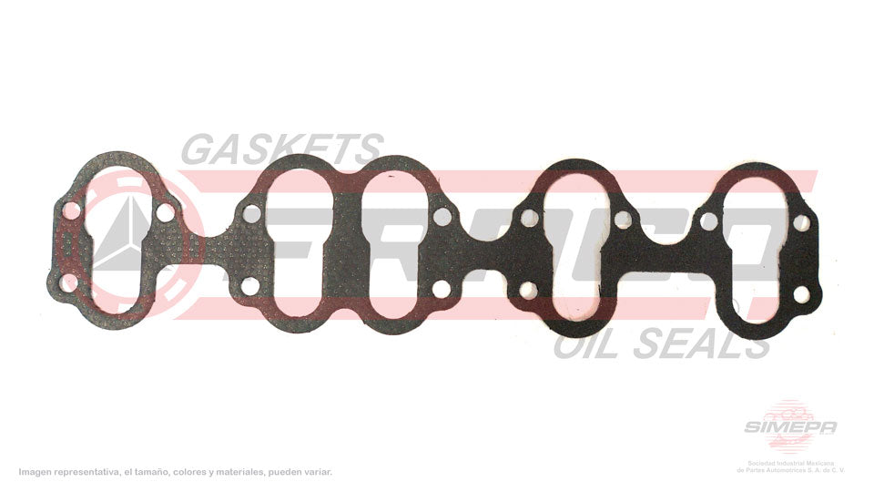 MIX-8650010 - EMPAQUE MULTIPLE DE ADMISION PARA VOLKSWAGEN EUROVAN L5 2.5 L 10 V. SOHC 2001-2004