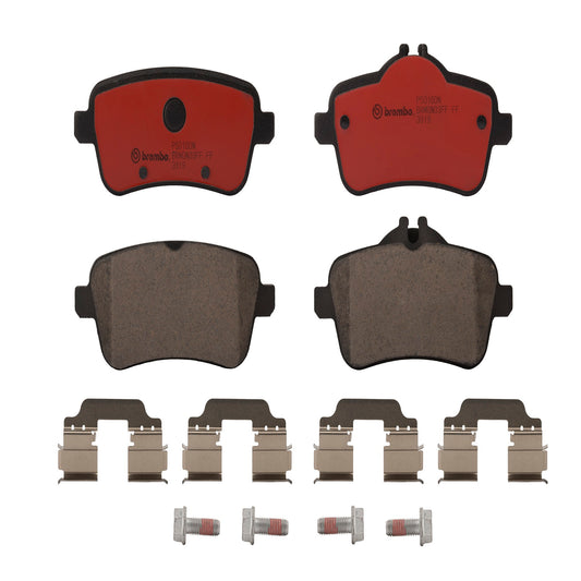 BRE-P50100N - BALATAS TRASERAS PARA MERCEDES-BENZ GLE350 EXCLUSIVE 2016-2019