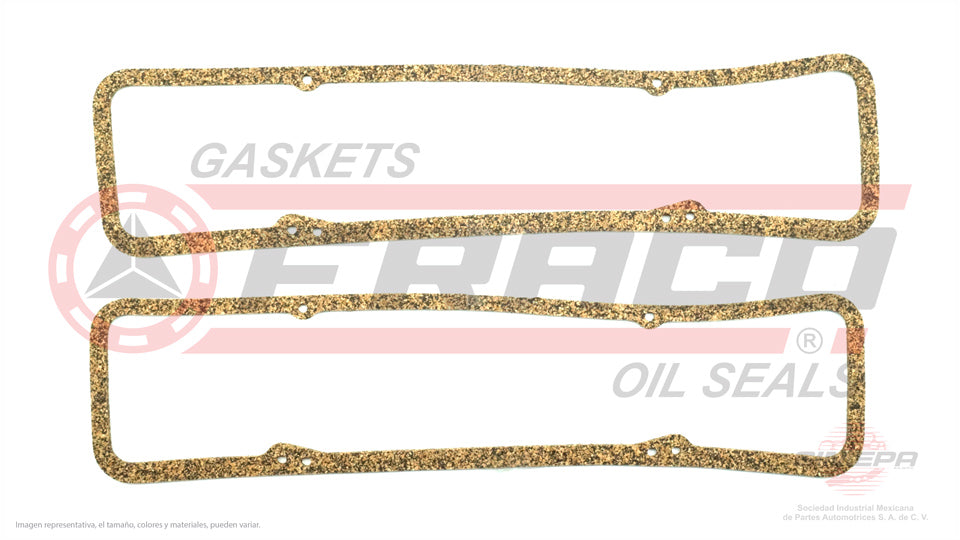 VSX-3082030 - EMPAQUE DE TAPA PUNTERIAS PARA AVANTI II V8 5.0 L 16 V. OHV 1981-1985