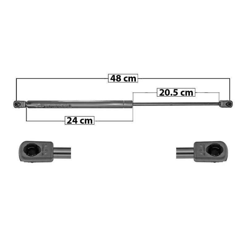 MANJ-60123 - AMORTIGUADOR COFRE PARA DODGE RAM 2002-2008