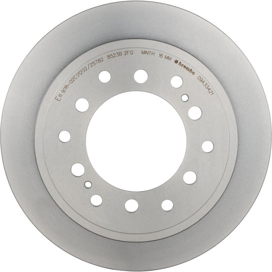 BRE-09.A334.21 - PAR DE DISCOS DE FRENO TRASEROS PARA TOYOTA 4RUNNER BASE 2017-2018