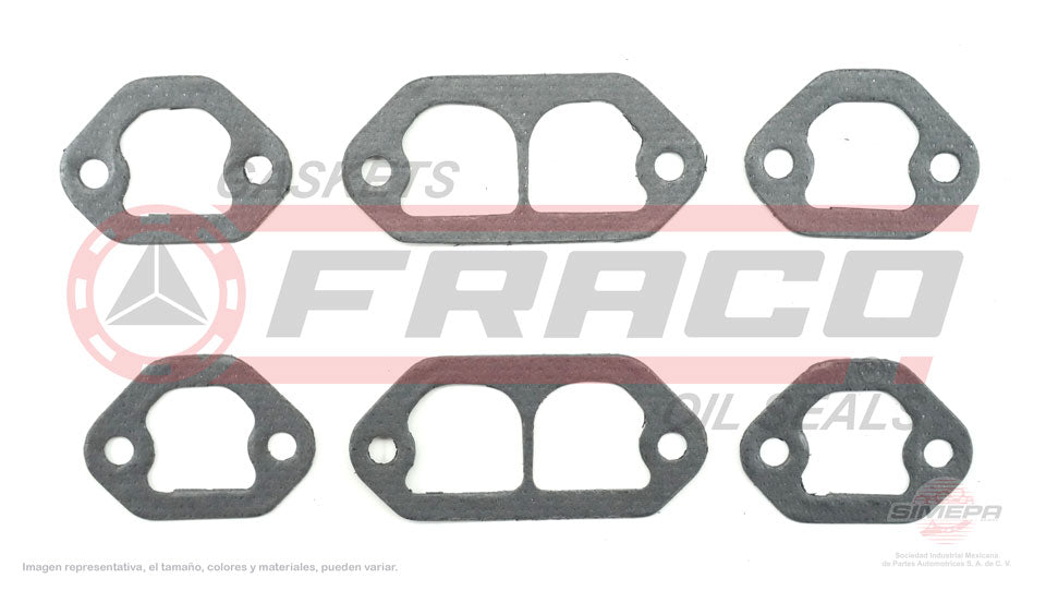 MEX-3082168 - EMPAQUE MULTIPLE DE ESCAPE PARA CADILLAC ESCALADE V8 5.7 L 16 V. OHV 1999-2000