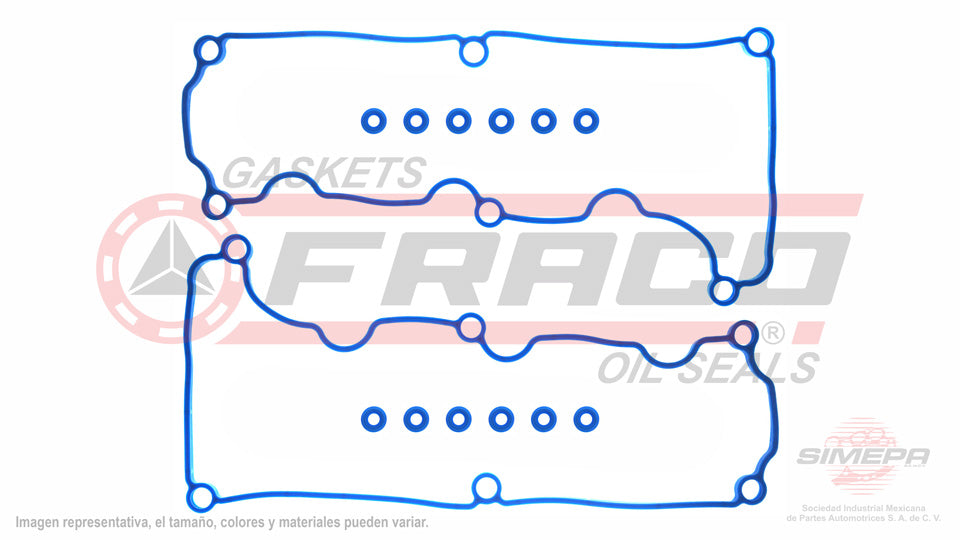 VSX-2662086-1 - EMPAQUE DE TAPA PUNTERIAS PARA FORD MUSTANG 4.0 L SOHC V6 12 V SOHC 2005-2010
