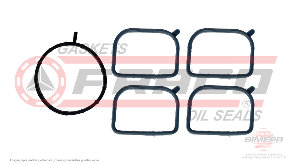MIX-3640100 - EMPAQUE MULTIPLE DE ADMISION PARA HYUNDAI SANTA FE L4 2.4 L 16 V DOHC G4KC G4KE 2010-2012
