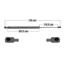 MANJ-51003 - AMORTIGUADOR 5TA PUERTA PARA BUICK ENCLAVE 2008-2017 DERECHA/IZQUIERDA