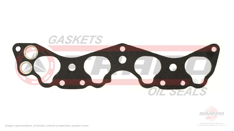 MIX-3540085 - EMPAQUE MULTIPLE DE ADMISION PARA HONDA CIVIC L4 1.6 L SOHC 16 V. SOHC D16/Y5Y7Y8 1996-2000