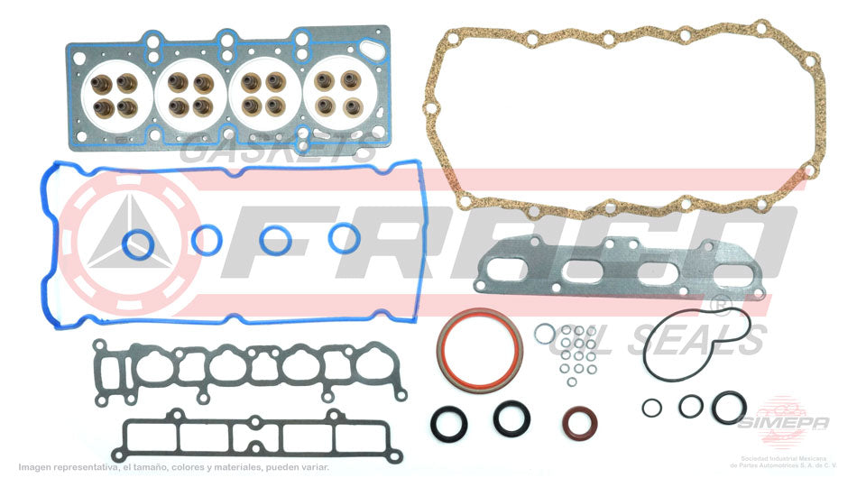 FSX-1140075 - JUEGO DE EMPAQUES PARA CHRYSLER CIRRUS L4 2.4 L DOHC 16 V. EDZ DOHC 1995-2000