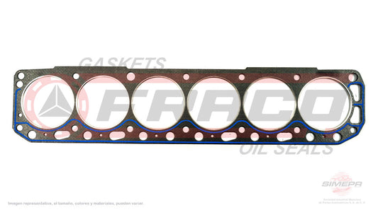 HGX-2660050-SB - EMPAQUE DE CABEZA PARA FORD BRONCO L6 3.9 L 12 V. OHV 1966-1967