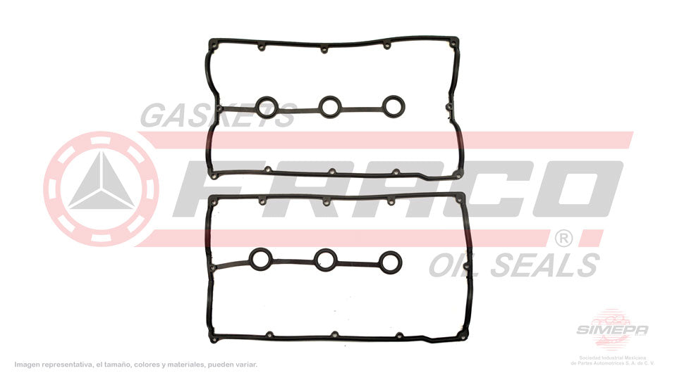 VSX-3862015 - EMPAQUE DE TAPA PUNTERIAS PARA ISUZU TROOPER V6 3.2 L DOHC 24 V. DOHC 6VD1 1992-1995