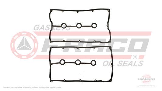 VSX-3862015 - EMPAQUE DE TAPA PUNTERIAS PARA ISUZU TROOPER V6 3.2 L DOHC 24 V. DOHC 6VD1 1992-1995