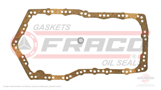OSX-3062012 - EMPAQUE DE CARTER PARA BUICK CENTURY V6 3.8 L 12 V. OHV 1985-1988